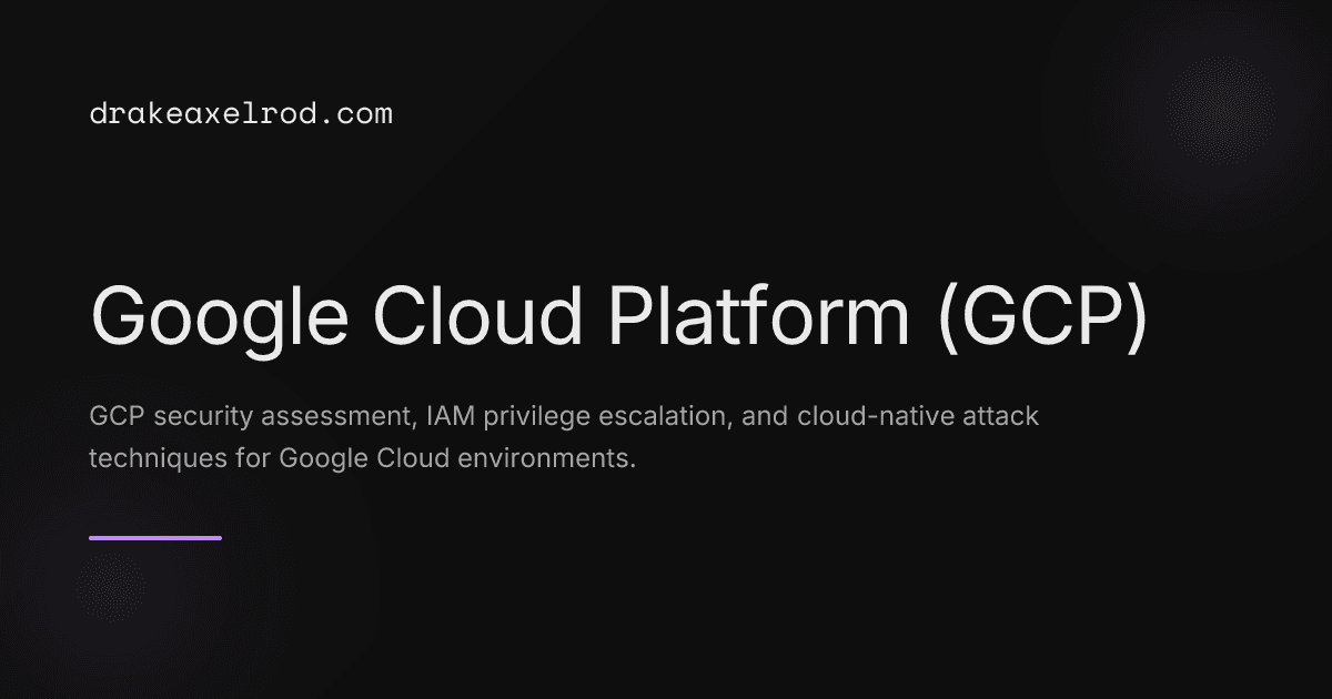 Google Cloud Platform (GCP)